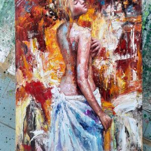 Warm and Elegant Figurative Abstract