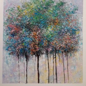 Colorful abstract splash