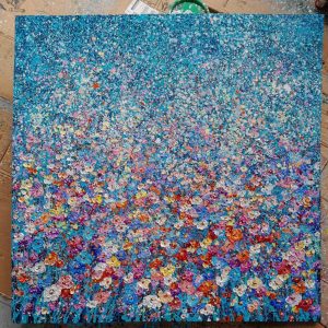 Colorful flower garden